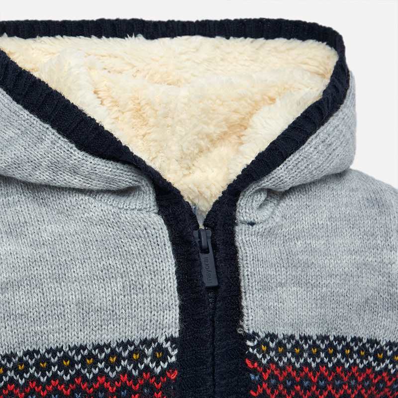 Mayoral Woven Knit Jacket for Baby Boy in universe