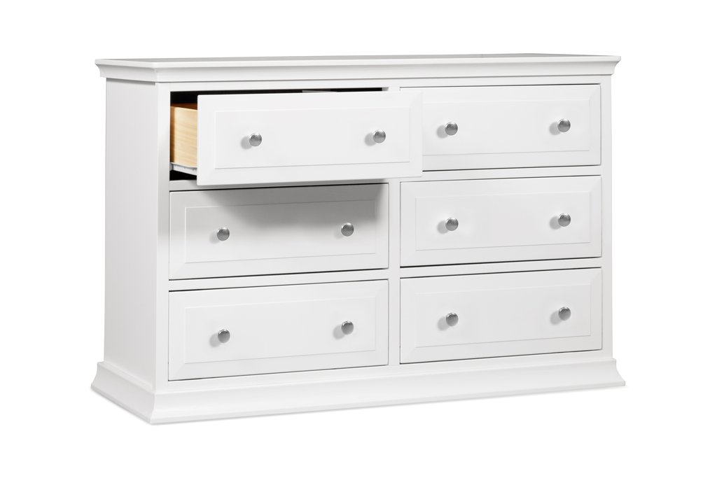 DaVinci Signature 6 Drawer Dresser - White