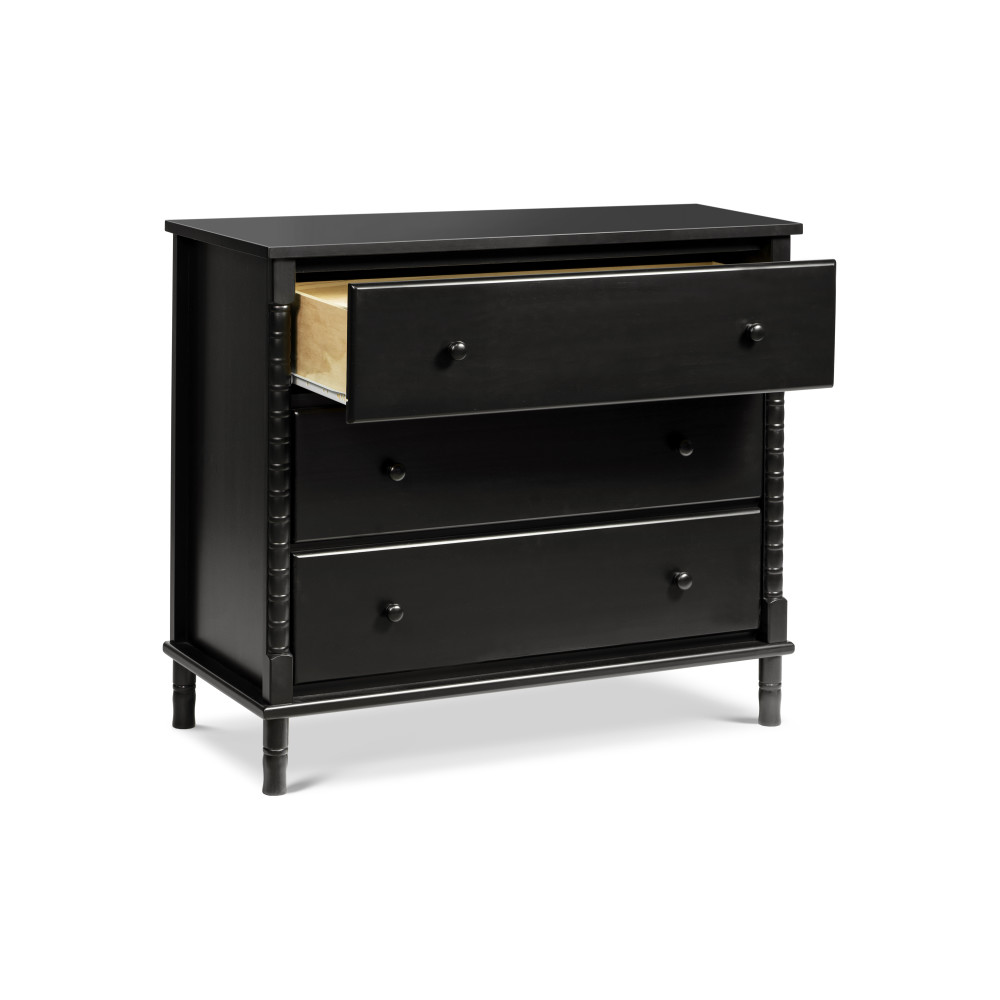 DaVinci Jenny Lind 3 Drawer Dresser - Black