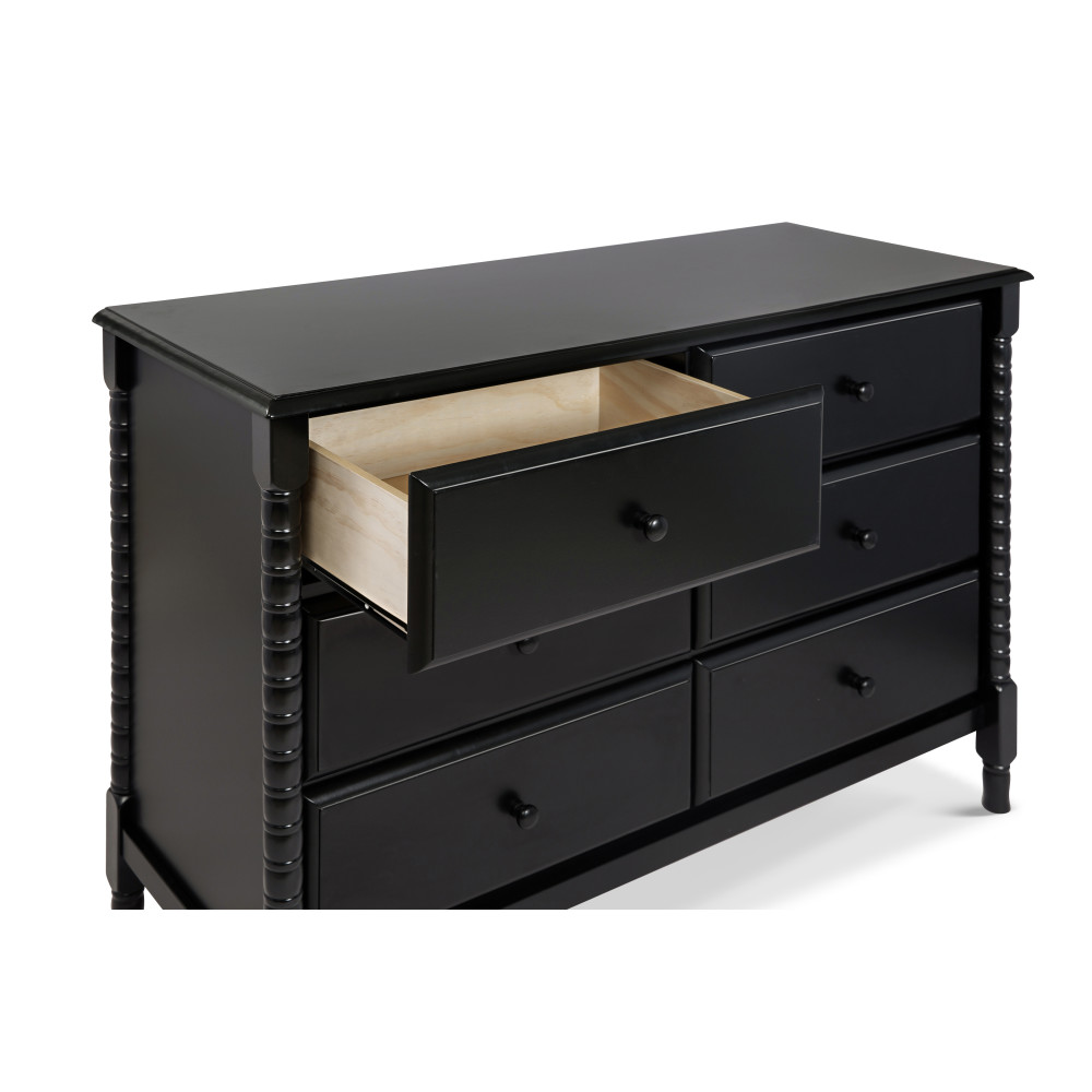 DaVinci Jenny Lind 6 Drawer Dresser - Black
