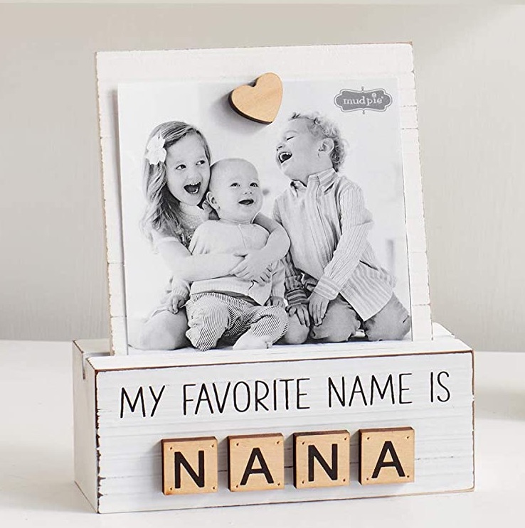 Mud Pie Nana Letter Block Frame