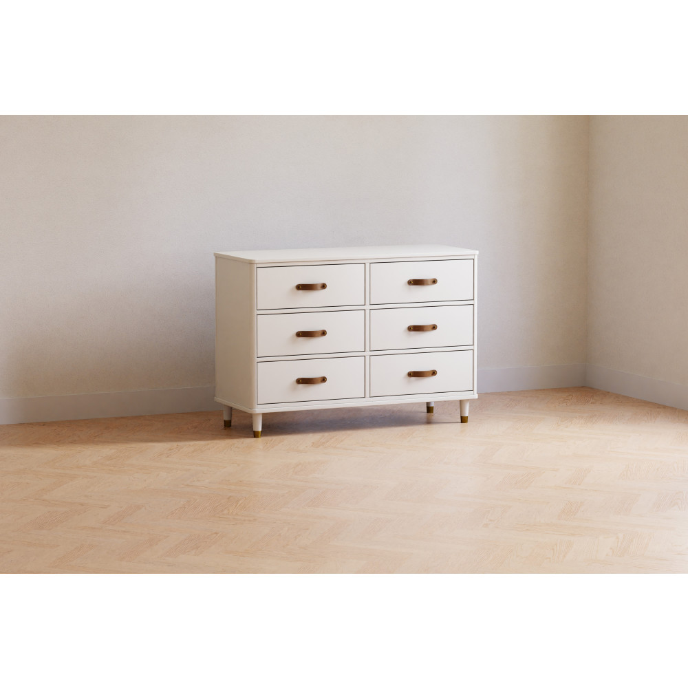Namesake Tanner 6 Drawer Dresser - Warm White