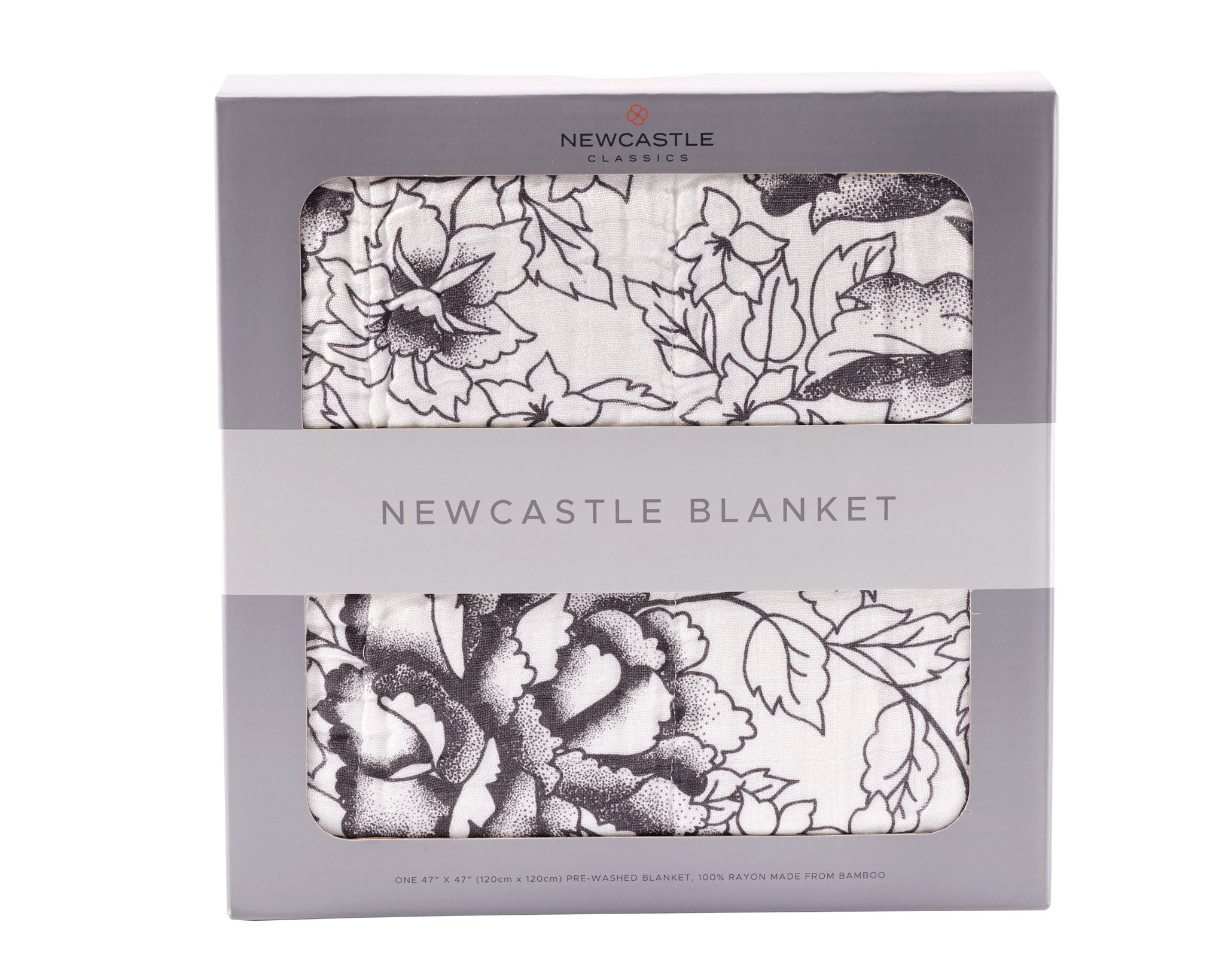 Newcastle Classics Cotton Muslin Blanket American Rose
