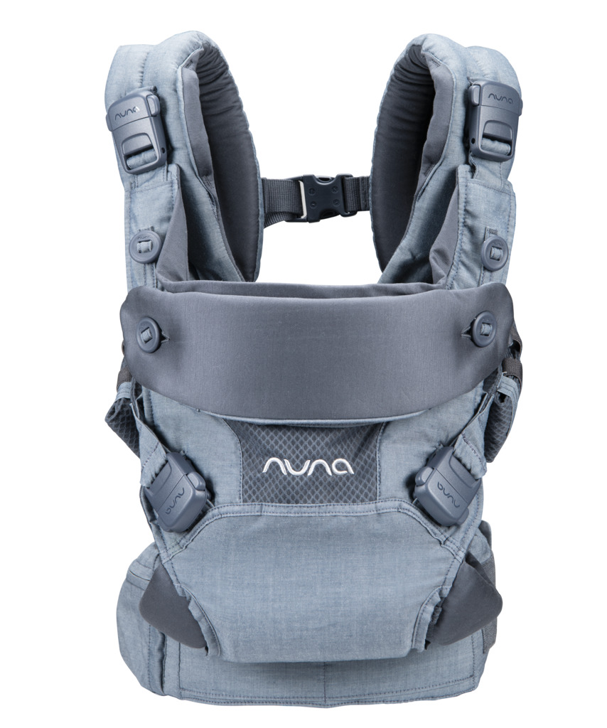 Nuna CUDL 4 in 1 Baby Carrier - Softened Denim