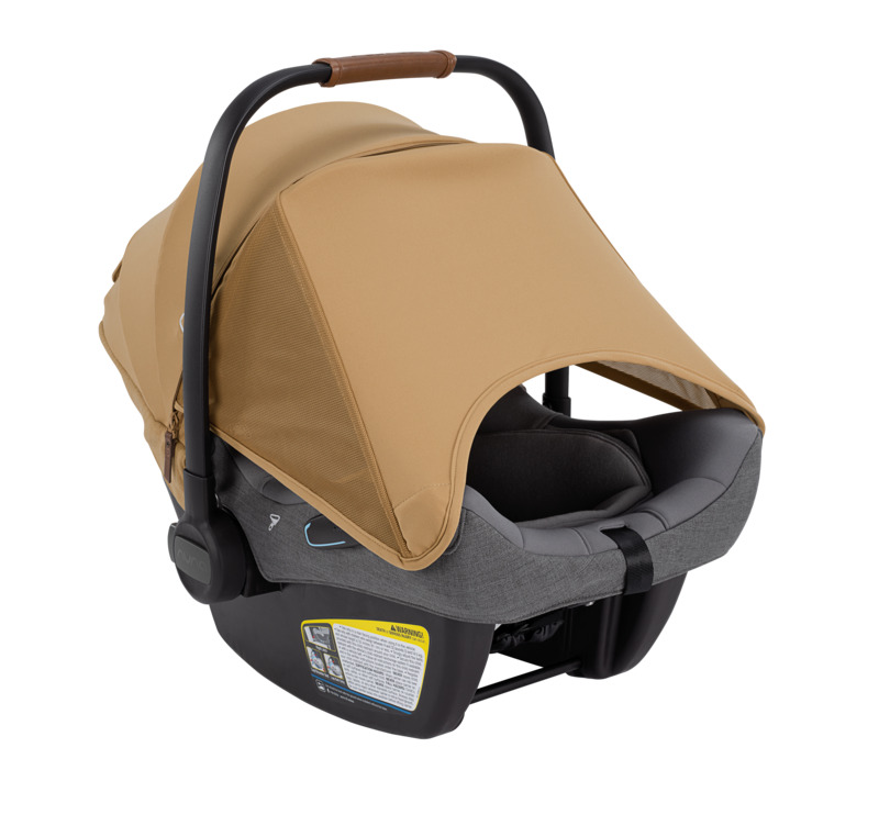 Nuna Pipa Lite RX Infant Car Seat + Relx Base - Camel