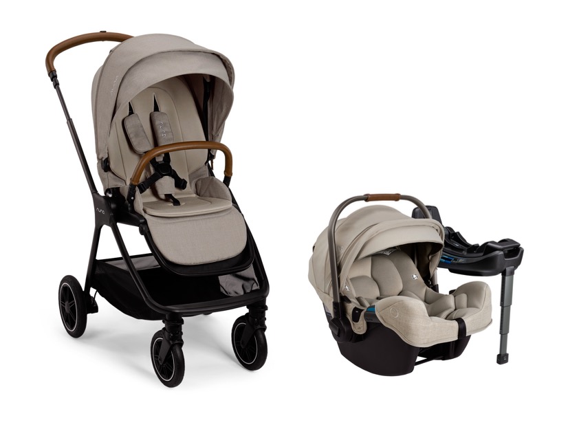 Nuna Triv Next Stroller + PIPA RX Infant Car Seat - Hazelwood