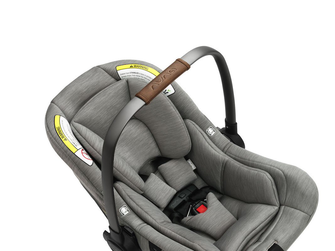NUNA Pipa Lite Infant Car Seat + Base in Granite