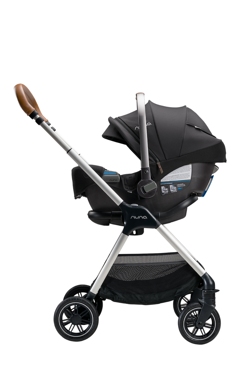 NUNA PIPA rx Infant Car Seat + RELX Base - Caviar