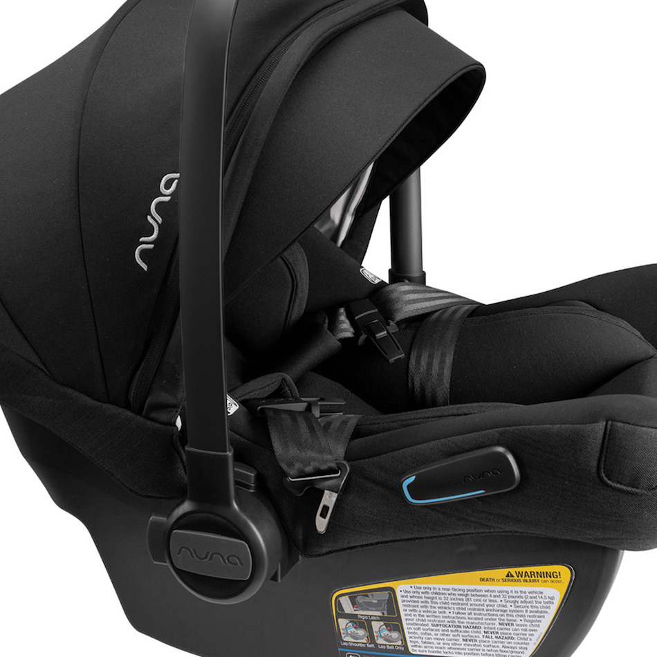Nuna Pipa Lite RX Infant Car Seat + Relx Base - Caviar