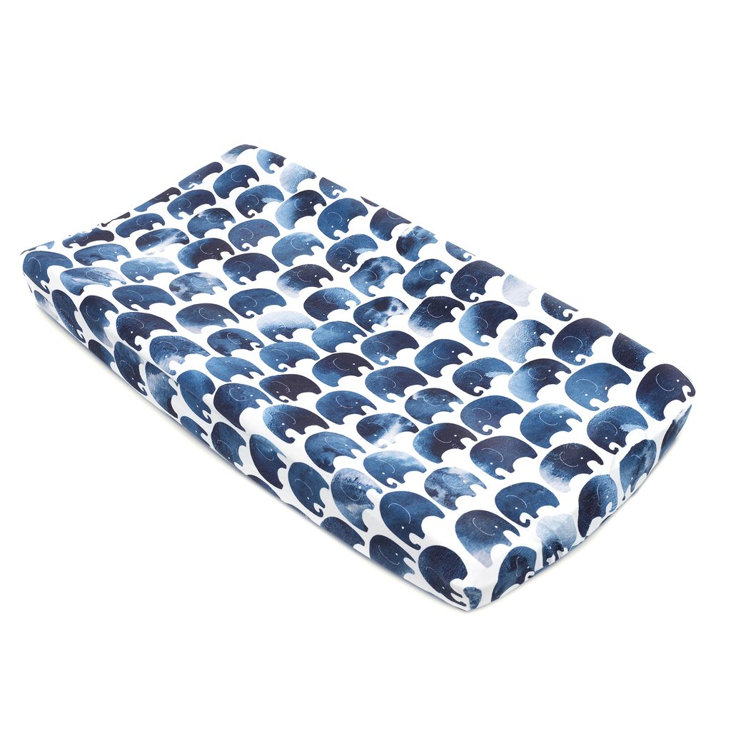 Oilo Elefant Jersey Changing Pad Cover