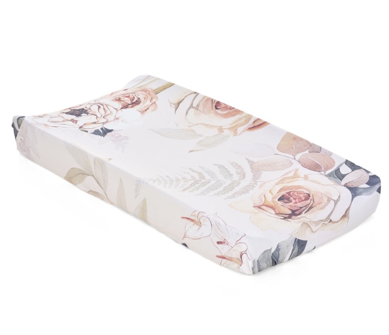 Oilo Vintage Bloom Changing Pad Cover