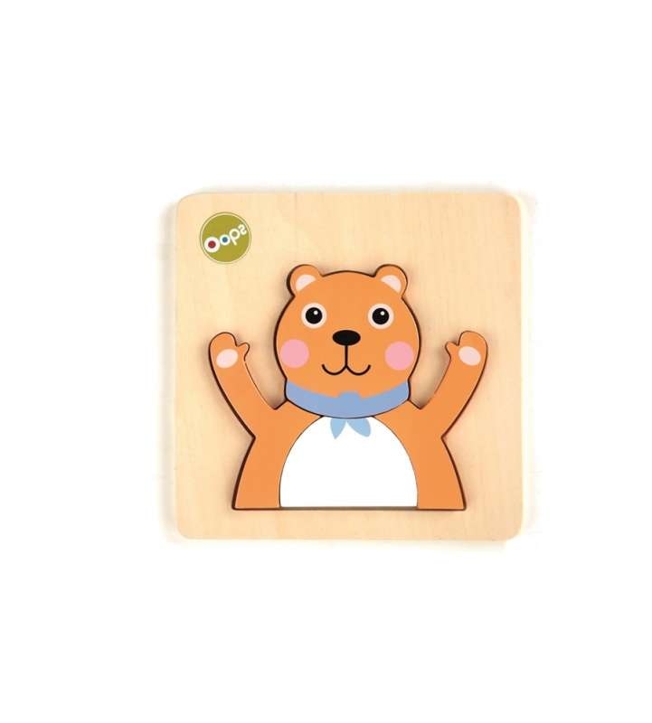 Oops Build & Match Puzzle - Bear