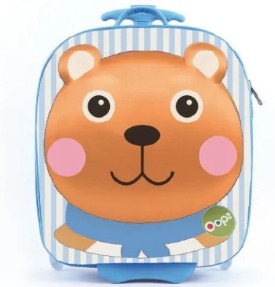 Oops Happy Trolley Bag - Bear