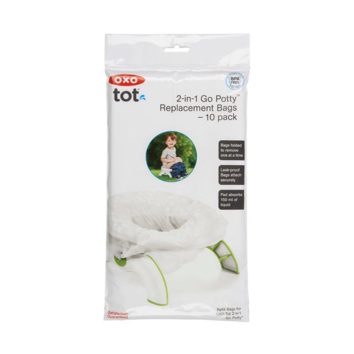OXO Tot Go Potty Replacement Bags - 10 Pack