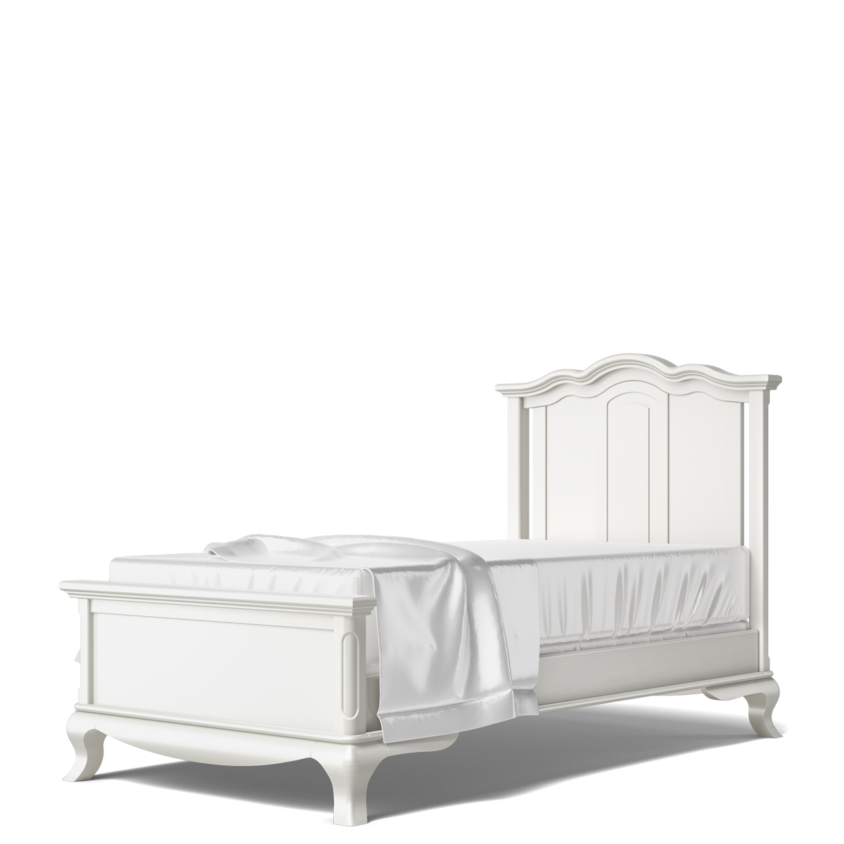 Romina Furniture Cleopatra Twin Bed