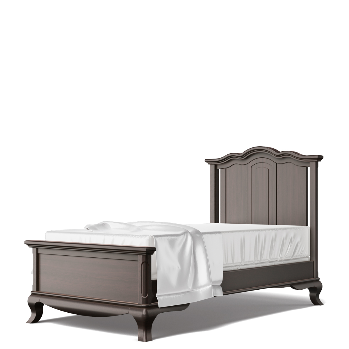 Romina Furniture Cleopatra Twin Bed