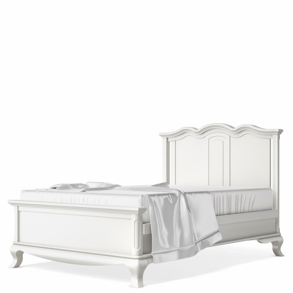 Romina Cleopatra Full Bed with Solid Panel Headboard