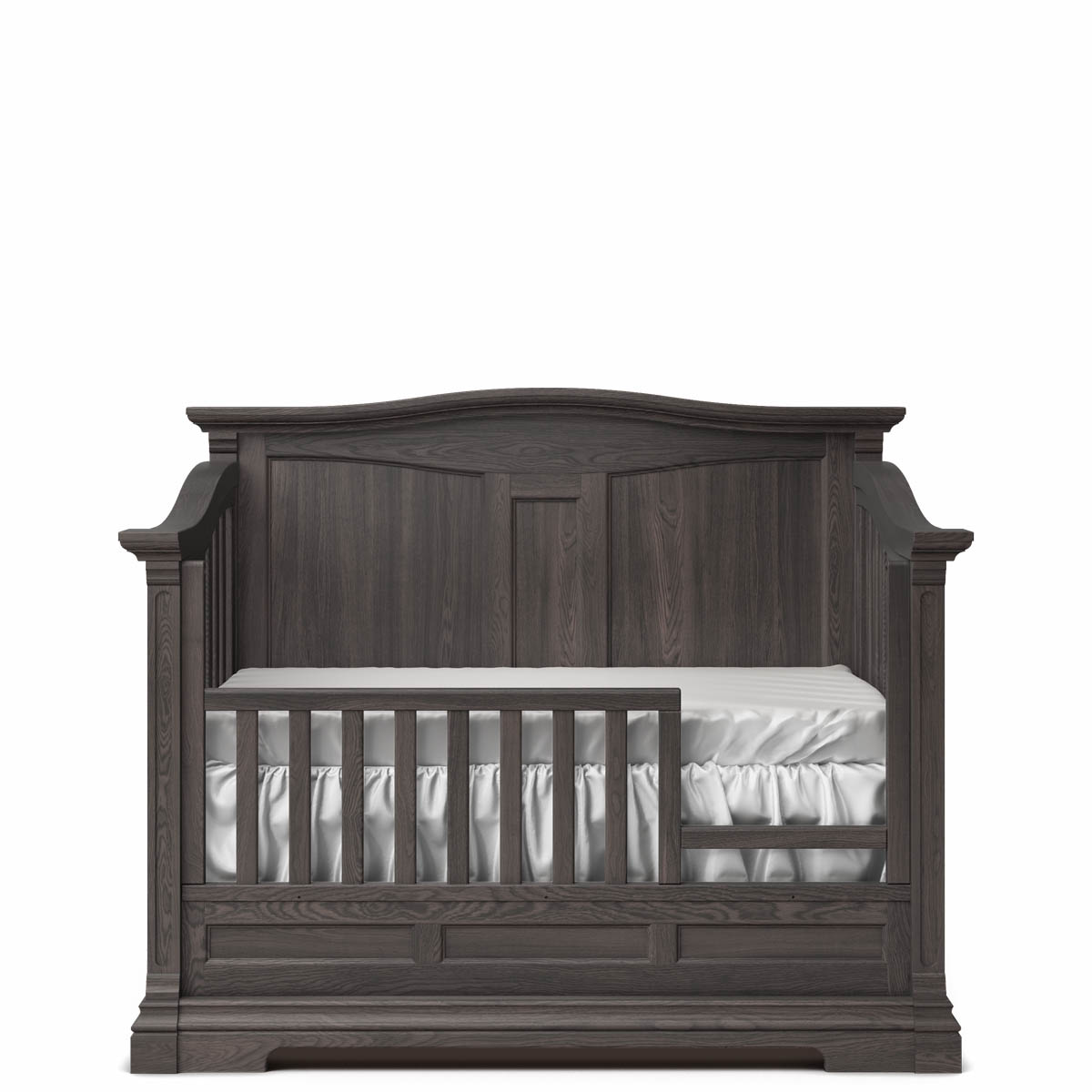 Romina Furniture Imperio Panel Crib - Oil Grey