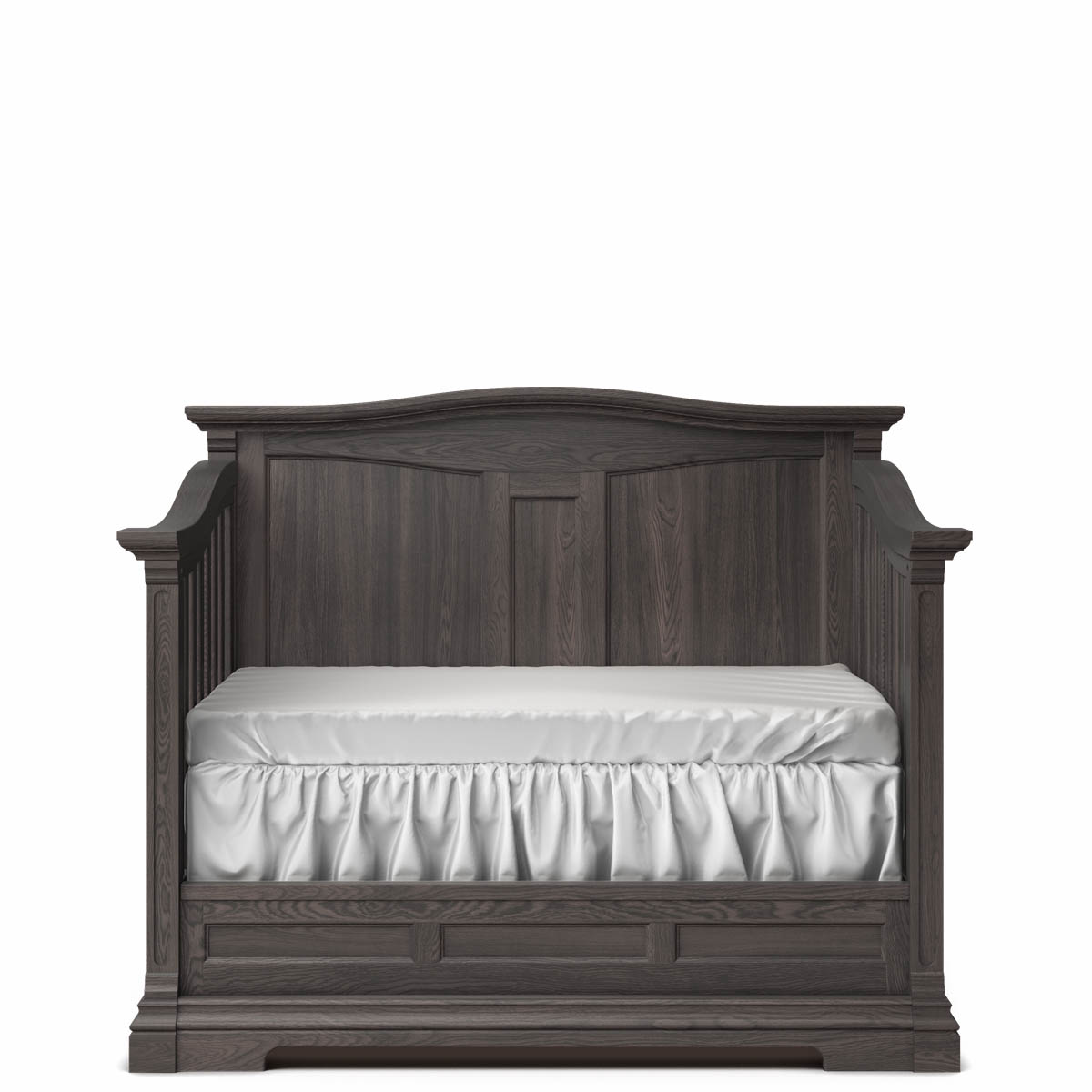 Romina Furniture Imperio Panel Crib - Oil Grey