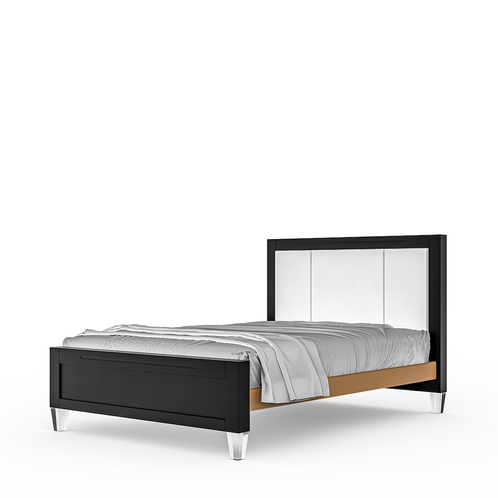 Romina Furniture Millenario Full Bed - Tufted