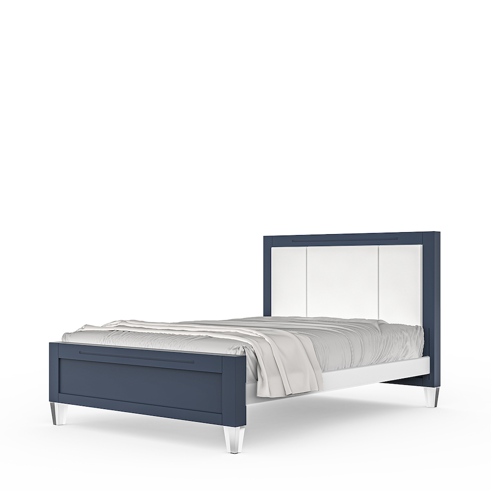 Romina Furniture Millenario Full Bed - Tufted