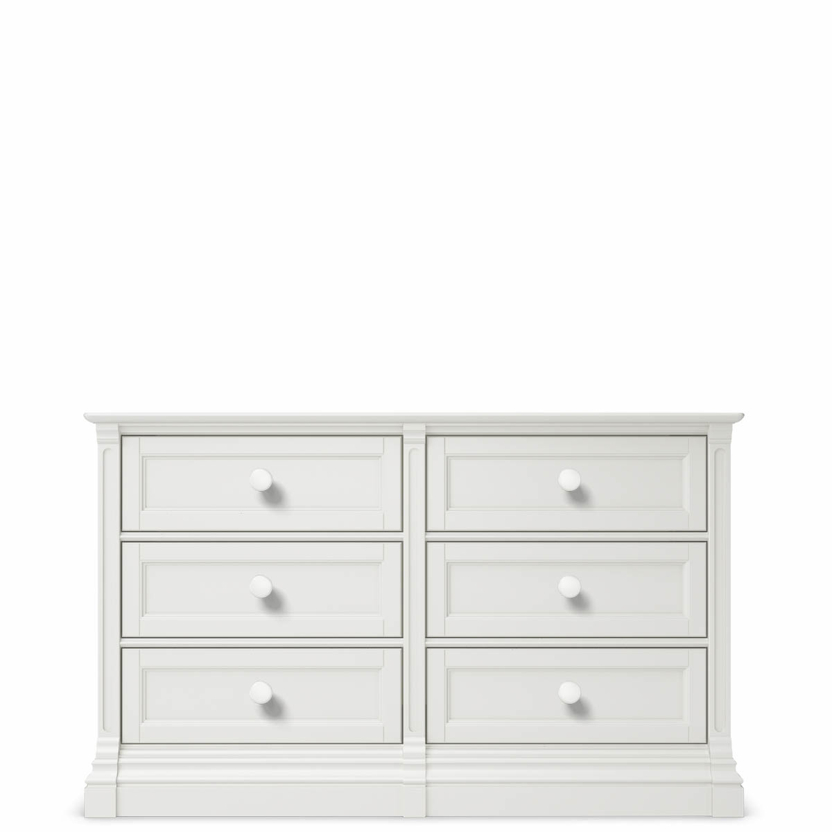 Romina Imperio Double Dresser - Solid White - In Stock