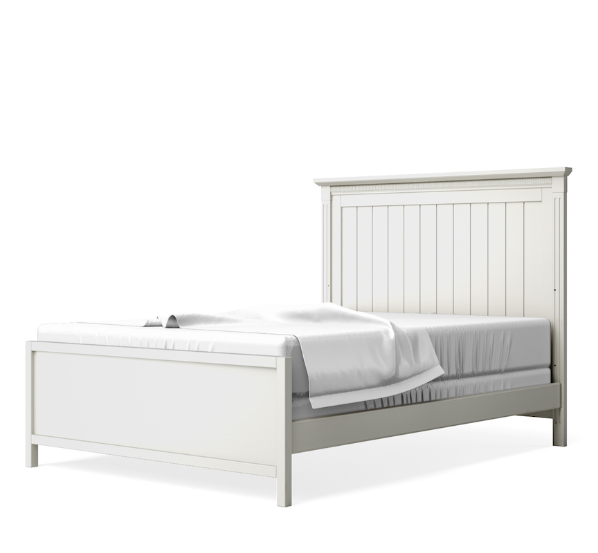 SILVA Furniture Edison Full Size Bed, White