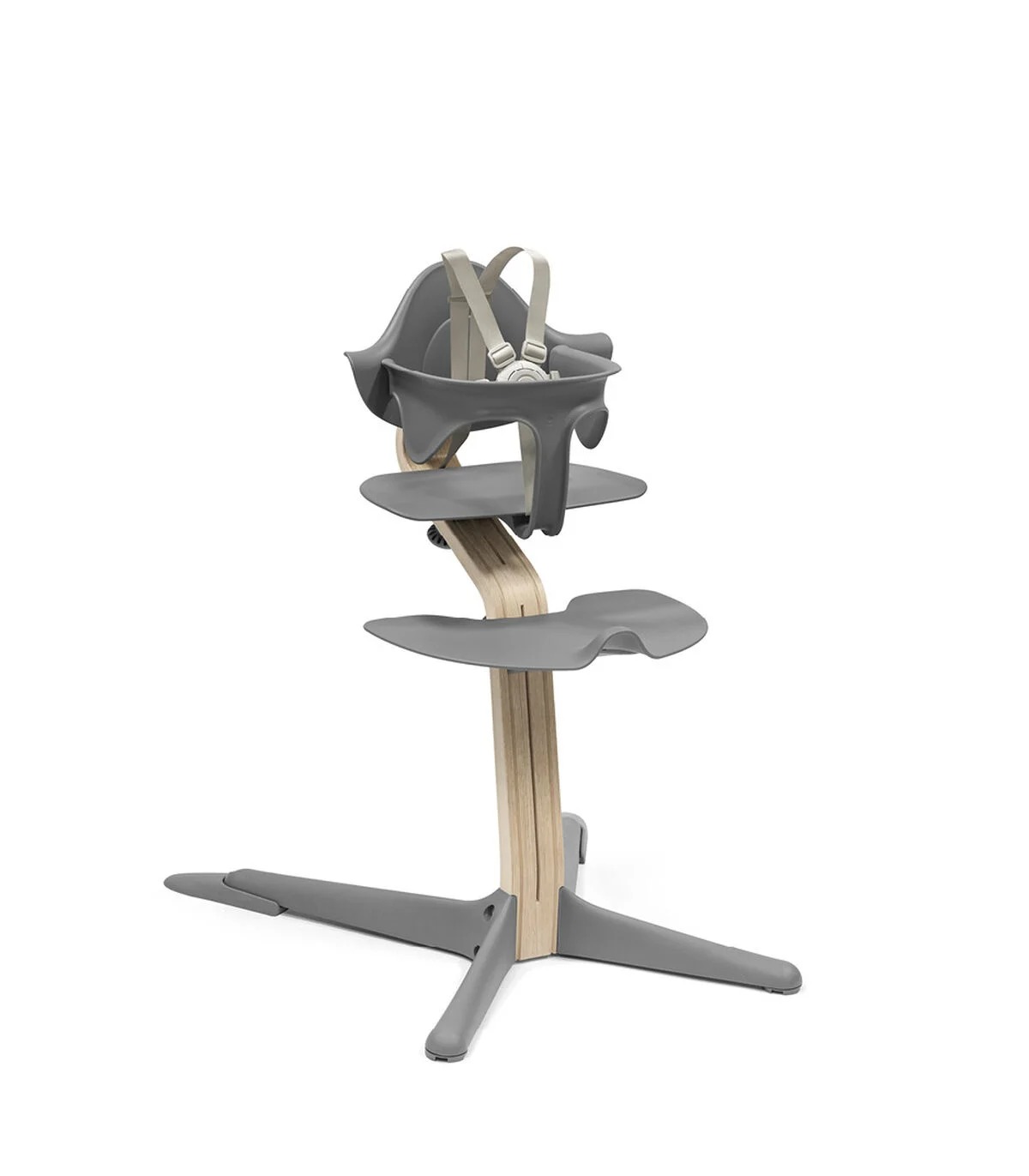 Stokke Nomi High Chair - Grey / Natural
