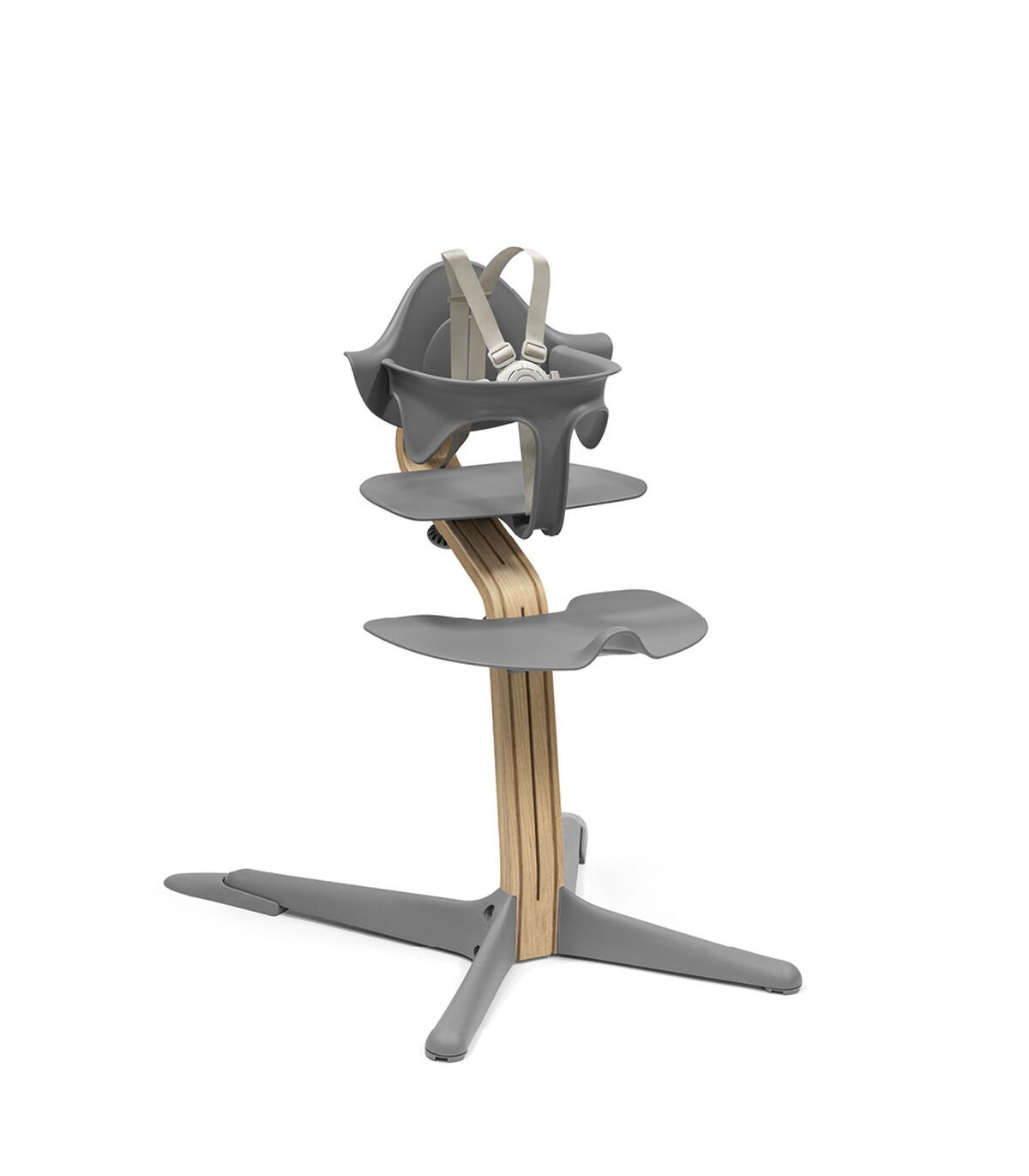 Stokke Nomi High Chair - Oak / Grey