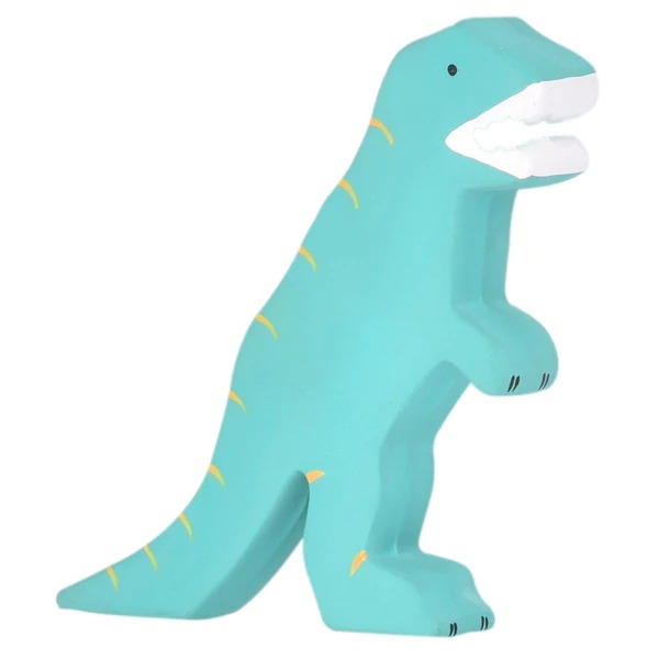 Tikiri Baby Tyrannosaurus Rex Organic Natural Rubber Toy