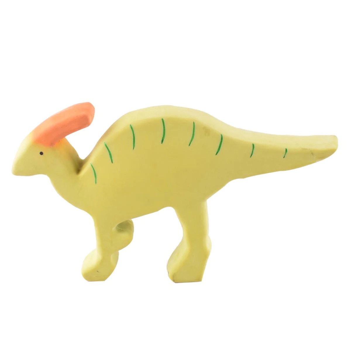 Tikiri Baby Parasaurolophus Organic Natural Rubber Toy