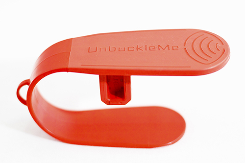 UnBuckleMe Car Seat Tool in Red