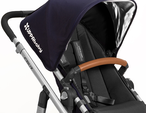 Uppababy Leather Bumper Bar Cover - Saddle