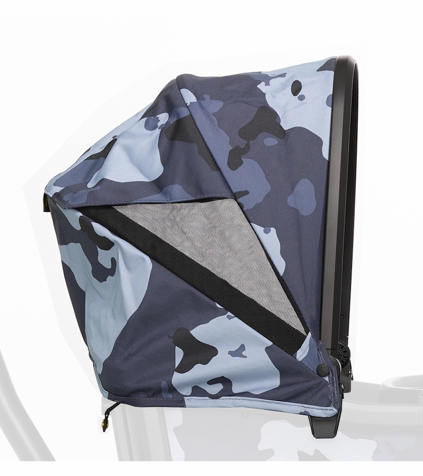 Veer Retractable Canopy - Blue Camo