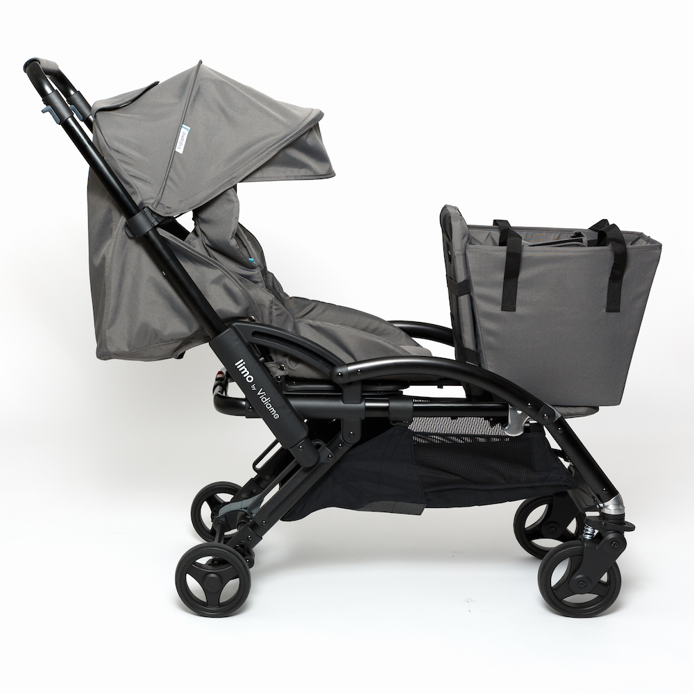 Vidiamo Limo Stroller Tote Bag - Carbon Grey