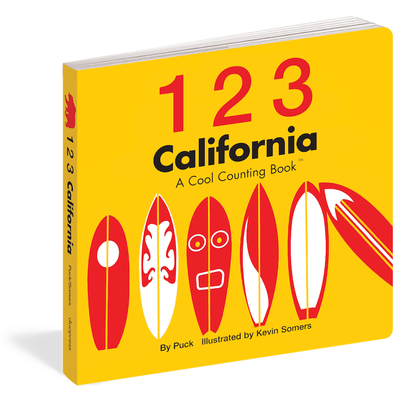123 California Board Book