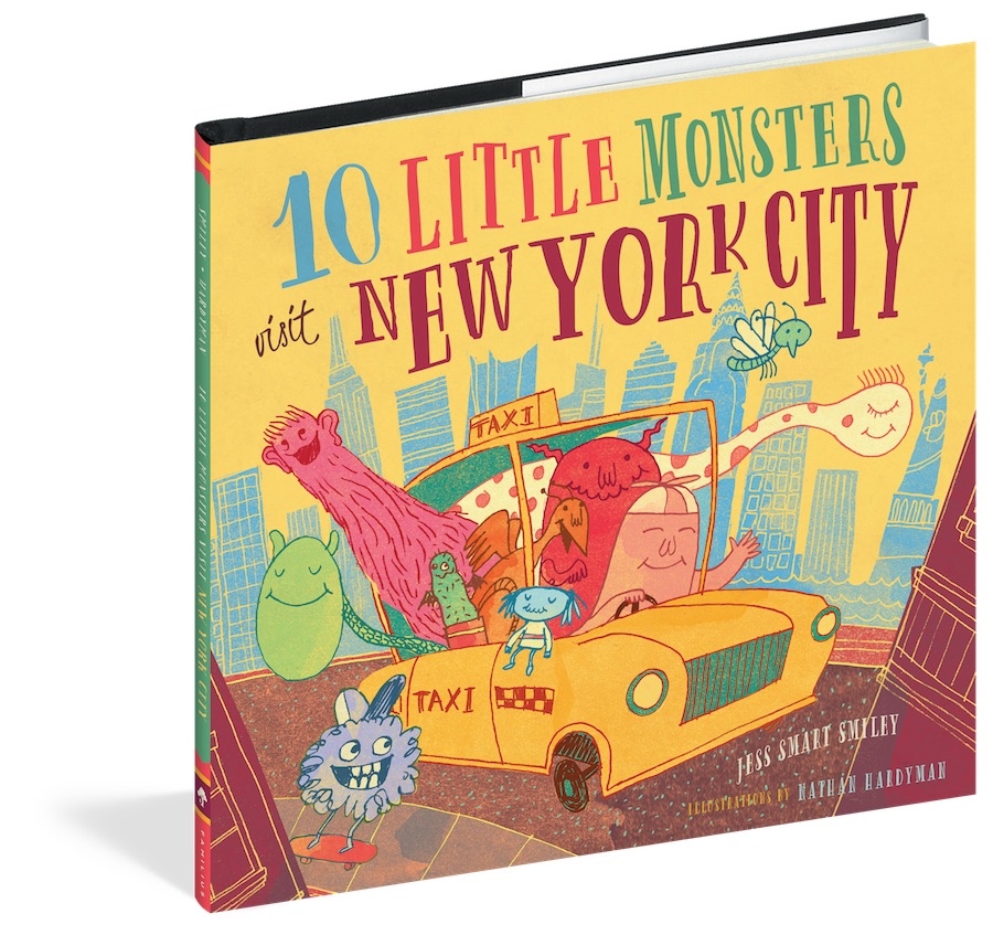 Workman Publishing 10 Little Monsters - New York Book