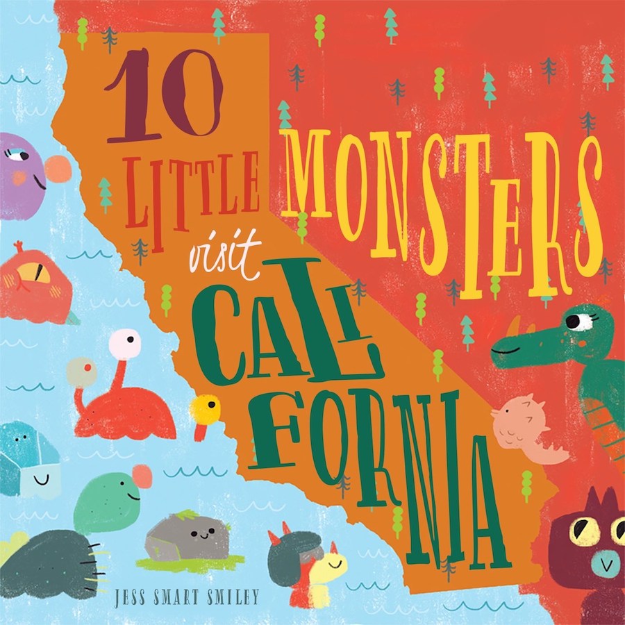 Workman Publishing 10 Little Monsters - California Book