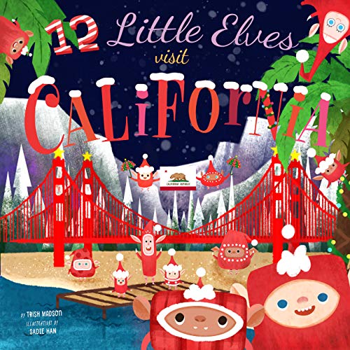 Workman Publishing 12 Little Elves Visit California