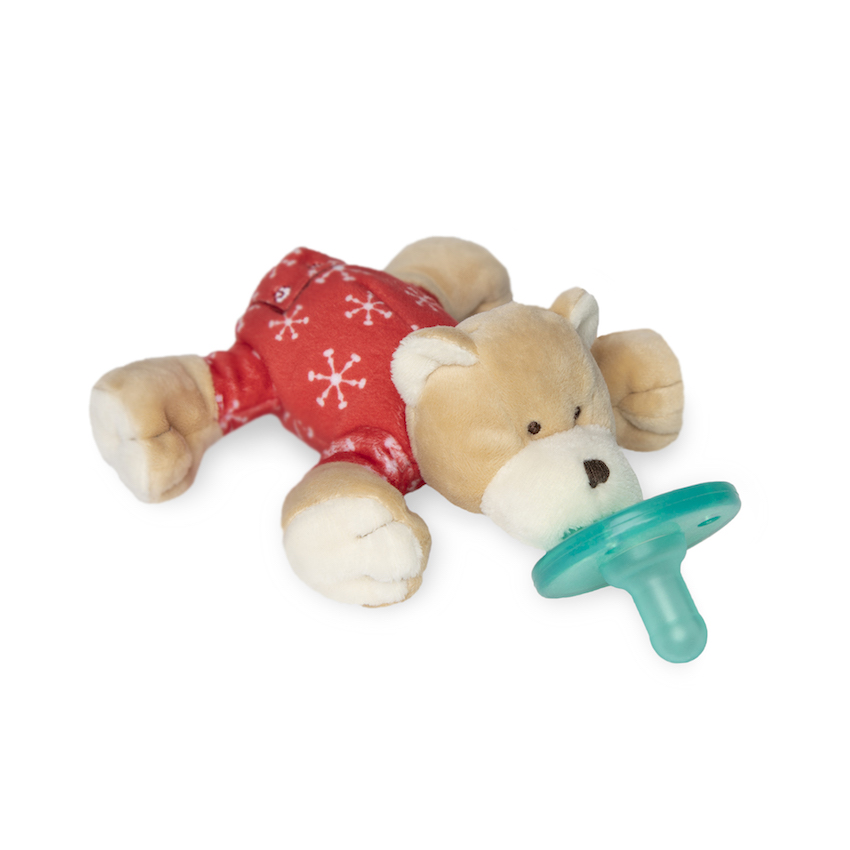 Wubbanub Infant Pacifier PJ Baby Bear