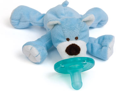 Wubbanub Blue Bear Baby Pacifier