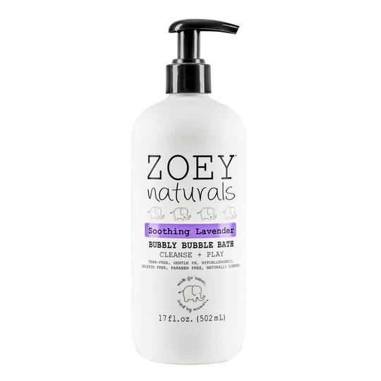 Zoey Naturals Soothing Lavender Bubble Bath